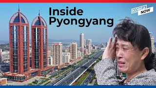Tour of North Korea’s “new town” in Pyongyang with buildings shaped like missiles!