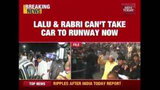 Lalu & Rabri Lose VVIP Tarmac Access At Patna Airport