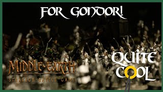 HUGE Minas Tirith Army Worthy of Gondor! | MESBG | WARHAMMER One Year One Army