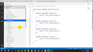 Create Layouts and Nested Layouts in CodeIgniter 4