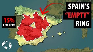 Why So Few People Live In This HUGE Area In The Middle Of Spain