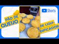 PÃO DE QUEIJO FÁCIL DE LIQUIDIFICADOR 🧀 | Thigas Ribeiro #shorts