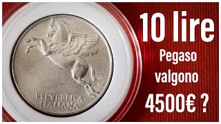 10 Lire Pegaso quanto vale ? - Lira Ulivo - monete rare coins italy