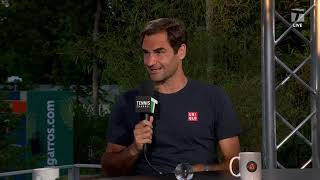 Roger Federer: 2021 Roland Garros Second Round Win Interview