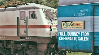 Chennai Central to Salem in Indian Train Simulator with Loco Pilot Radio