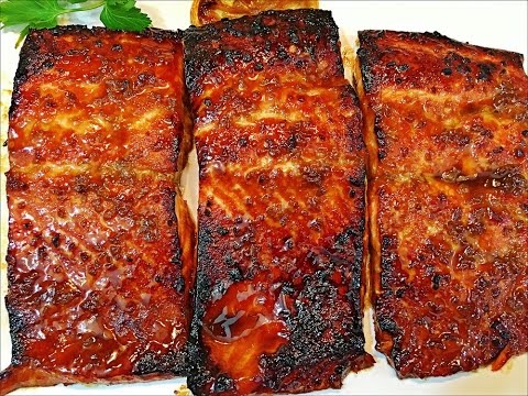 Honey glazed salmon recipe -- Easy and delicious salmon recipe Honey glazed salmon recipe -- Easy and delicious salmon recipe