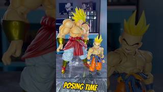 SH FIGUARTS BROLY \u0026 SH FIGUARTS KRILLIN/SSJGOKU BATLLE POSING #goku #shfiguarts #actionfigures