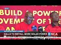 Calls to install more solar power