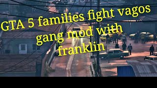 GTA5 families fight vagos#gtavgang