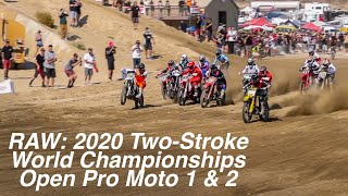 RAW: 2020 Two-Stroke World Championships - Open Pro Moto 1 and 2