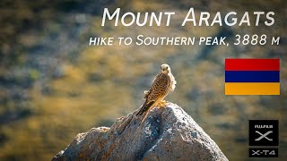 Hike to Southern peak (3888m) of Mt. Aragats, Armenia, July 2022 | Fujifilm XT4