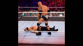 The Rock Gives Rock bottom to Roman Reigns | WWE 2K22 #shorts
