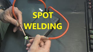 Using Kerpu Portable Spot Welder To Make Li-Ion, NiCad \u0026 Lithium Polymer Rechargeable Battery Packs