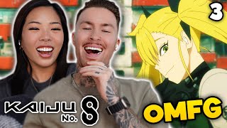 SHE'S OUR FAVORITE | Kaiju No. 8 Episode 3 REACTION!