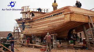 Amazing Huge Wooden Boat Build Process và Top Artisans of The World