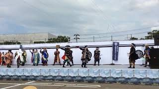 第93回謙信公祭 武将隊大合戦−越後上越夏の陣− より 全武将隊合同演武