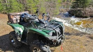 Yamaha Grizzly & Kodiak Encounter Another Missing Bridge