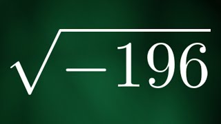 Simplify sqrt(-196)