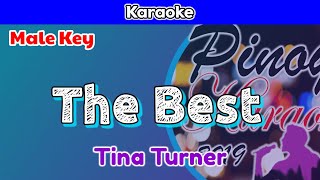 The Best by Tina Turner (Karaoke : Male Key)