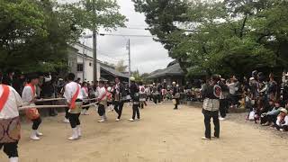 2018 武豊長尾地区 玉貫玉神車 武雄神社曳きこみ〜前夜祭〜