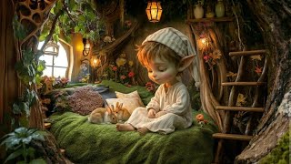 Tiny Forest Creature Living In A Magical Hidden World