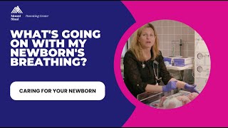 What's going on with my newborn's breathing?