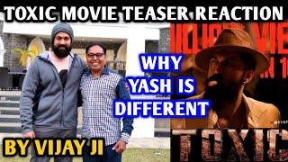 Toxic Movie Teaser Reaction | By Vijay Ji | Rocking Star Yash | Birthday Peek