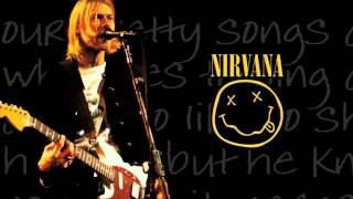 Nirvana Heart shaped box with Lyrics