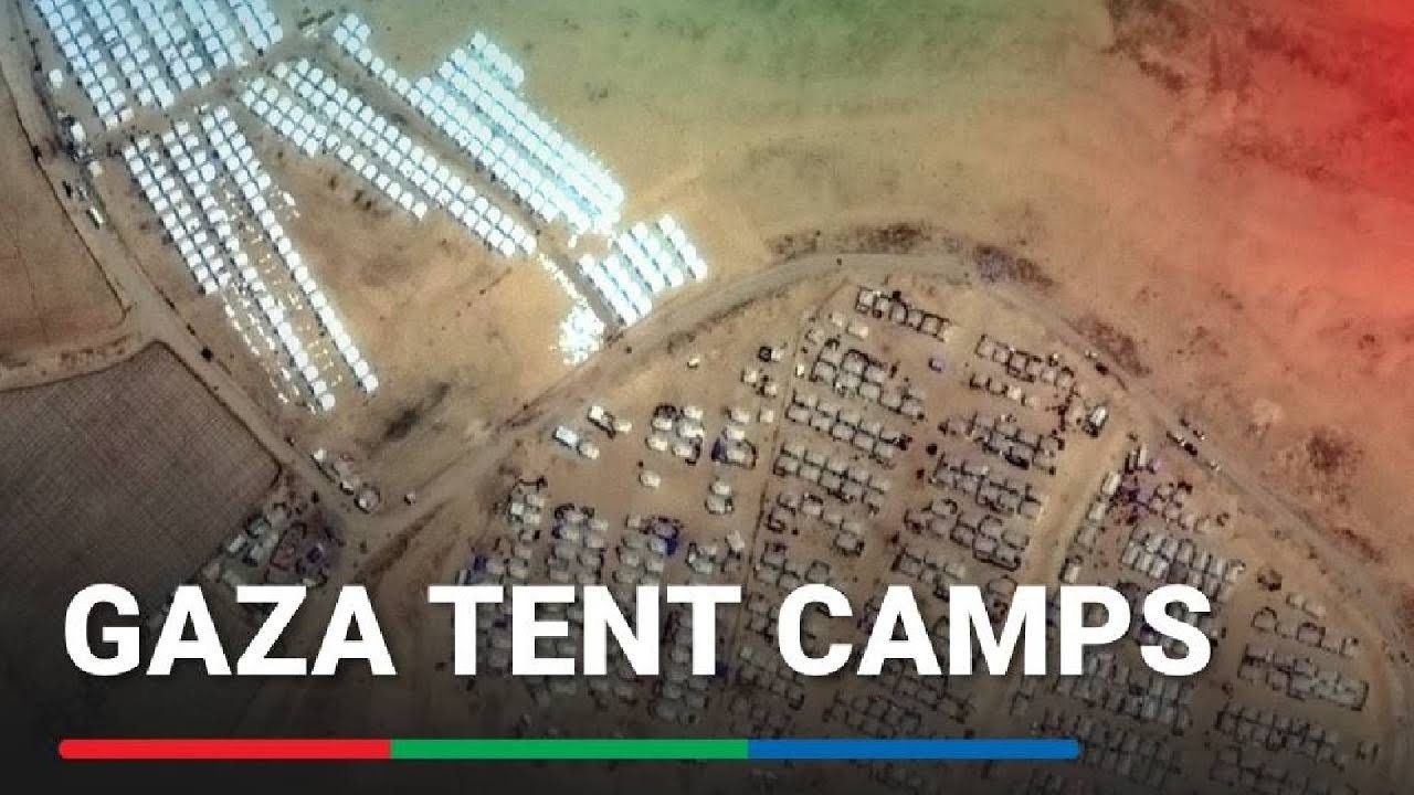 Satellite Imagery Shows Surge Of Tent Camps In Gaza Abs Cbn News