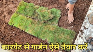 🏡 how to grow garden carpet grass , कारपेट घास कैसे लगाते हैं , गार्डन घास लगाने की पूरी जानकारी