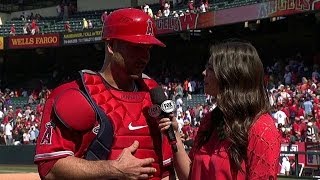 KC@LAA: Iannetta on comeback win, finding his swing