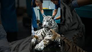 Rescue of Mother White Tiger \u0026 Her Cub from Barnacles | Heartwarming Wildlife Rescue