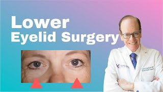 Lower Eyelid Blepharoplasty | Cosmetic Eyelid Surgery