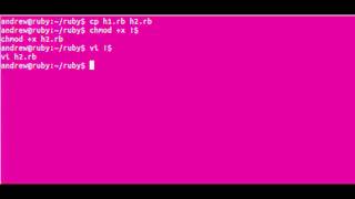 RUBY getting user input