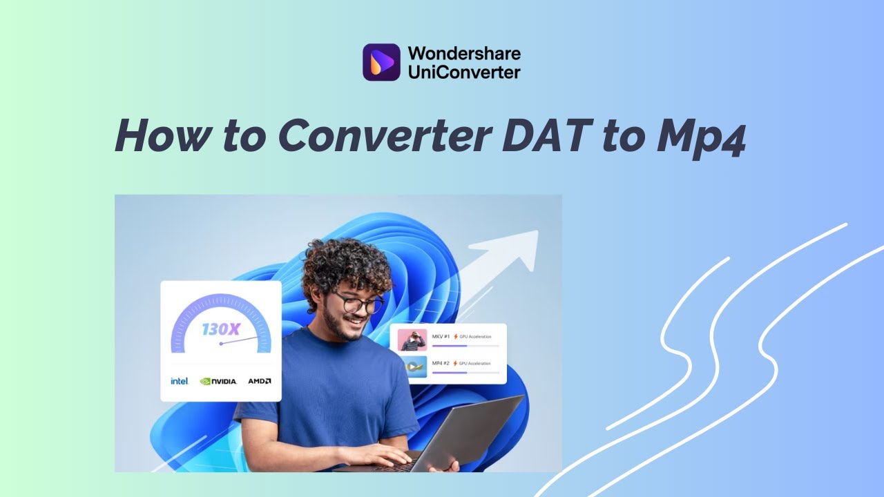 How To Converter DAT To Mp4 | Video Converter - YouTube