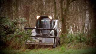 Bobcat and FAE Forestry Mulcher