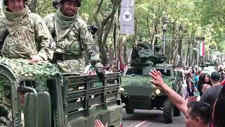 Desfile militar Mexicano 2024