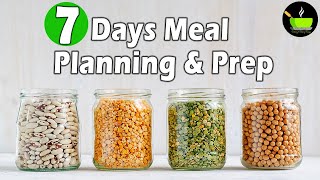 Indian Meal Planning And Prep | Weekly Meal Planning Tips | Indian Meal Prep Part 1