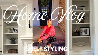 *NEW* SHELF STYLING || NEUTRAL HOME ||  HOME DECOR