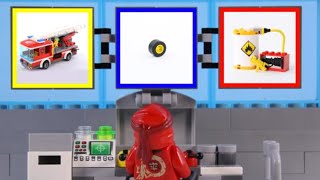 LEGO Experimental Kai's Firetruck STOP MOTION LEGO Ninjago: Kai's Truck | Billy Bricks Compilations