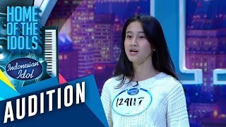 Download Mp3 Wow Keisya menyanyikan lagu Fiersa Besari dengan suara uniknya AUDITION 1 Indonesian Idol 2020