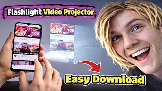 Flashlight Video Projector App 2026 – Turn Your Phone Into a Mobile Projector