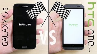 Galaxy S5 vs. HTC One (M8) Speed Test