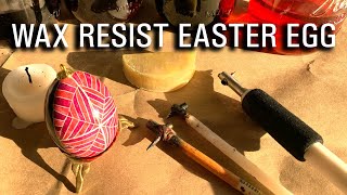 EASTER EGG TUTORIAL WITH WAX RESIST PYSANKY FOR BEGINNERS - BERRY COLORS