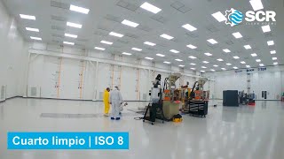 Proyectos de cuartos limpios ISO 8 y 9 - SCR Clean Rooms