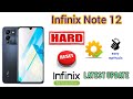 Infinix Note 12 x663c Stuck At XOS Infinix Stuck On Logo | Infinix Note 12 hard reset@salmanniaz70