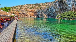 Quick Walk Around Lake Vouliagmeni🚶‍♂️💨: Greece's Speedy Serenity 🇬🇷