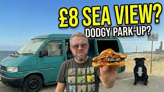 Is This The Best £8 Sea View Park-Up? VW T4 Great Yarmouth Van Life