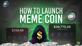 I Auto-Launched a Meme Coin on Solana (0 to $39k Strategy)