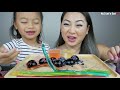 japanese jello kyoho grape jelly noodle stick jelly u0026 fruit cup jello mukbang n.e let s eat